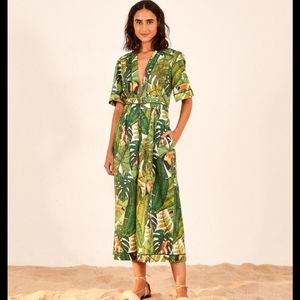 FARM Rio Paradise Forest Jumpsuit